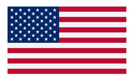 Clip art of the US flag